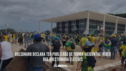 Bolsonaro declara ter publicado de forma 'acidental' vídeo que questionava eleições