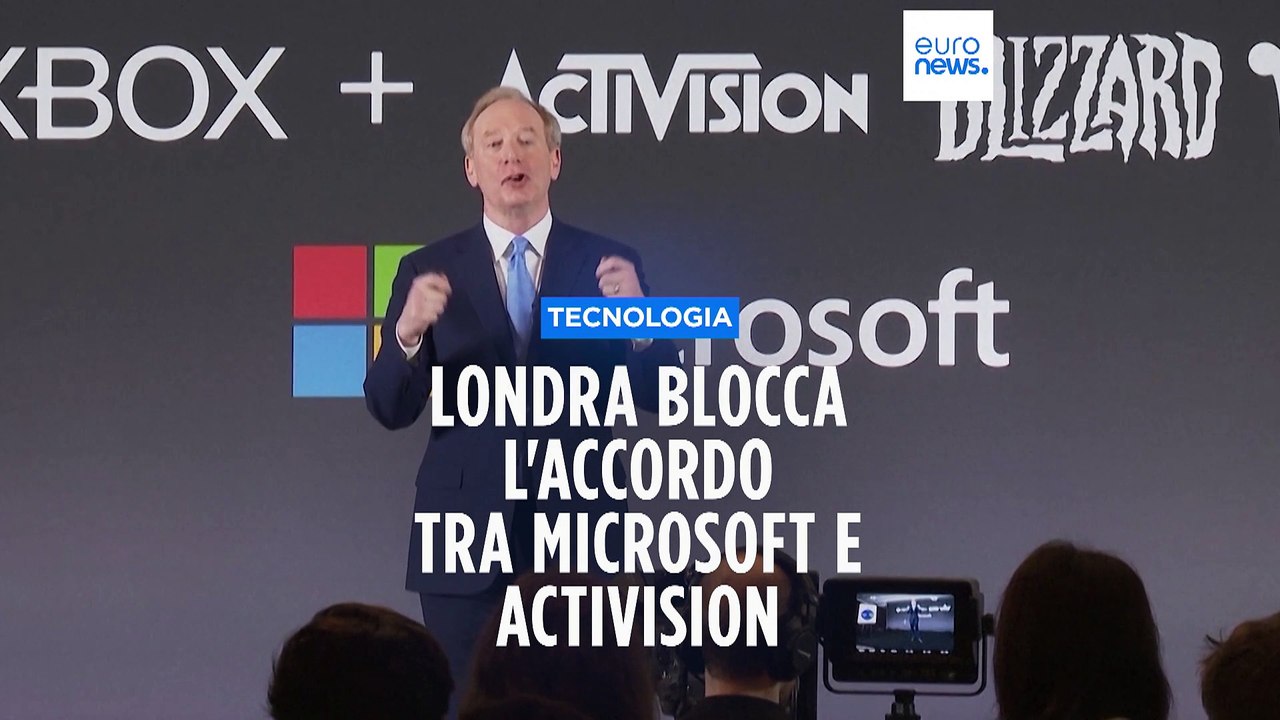 Londra blocca Microsoft, niente super aquisizione di Activision