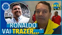 Pedrinho promete reforços no Cruzeiro; Hugão comenta