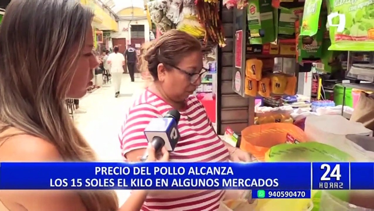 Precio del pollo sigue subiendo en algunos mercados de Lima