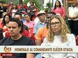 Gobierno de Caracas realiza acto conmemorativo para recordar la vida y obra de Eliézer Otaiza
