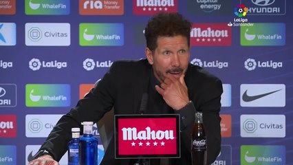 Simeone, rueda de prensa tras el Atlético de Madrid vs. Mallorca de LaLiga Santander