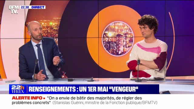 Stanislas Guerini: Au 1er mai, on va augmenter les salaires minimums dans la fonction publique (...) pour qu'aucun fonctionnaire ne soit rémunéré en dessous du SMIC