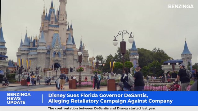 Disney Sues Florida Governor DeSantis, Alleging Retaliatory Campaign Against Company - $DIS