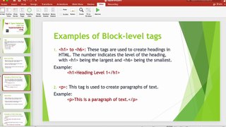 HTML Tags and Types with Full Implementation | HTML Tags | Programming Hub