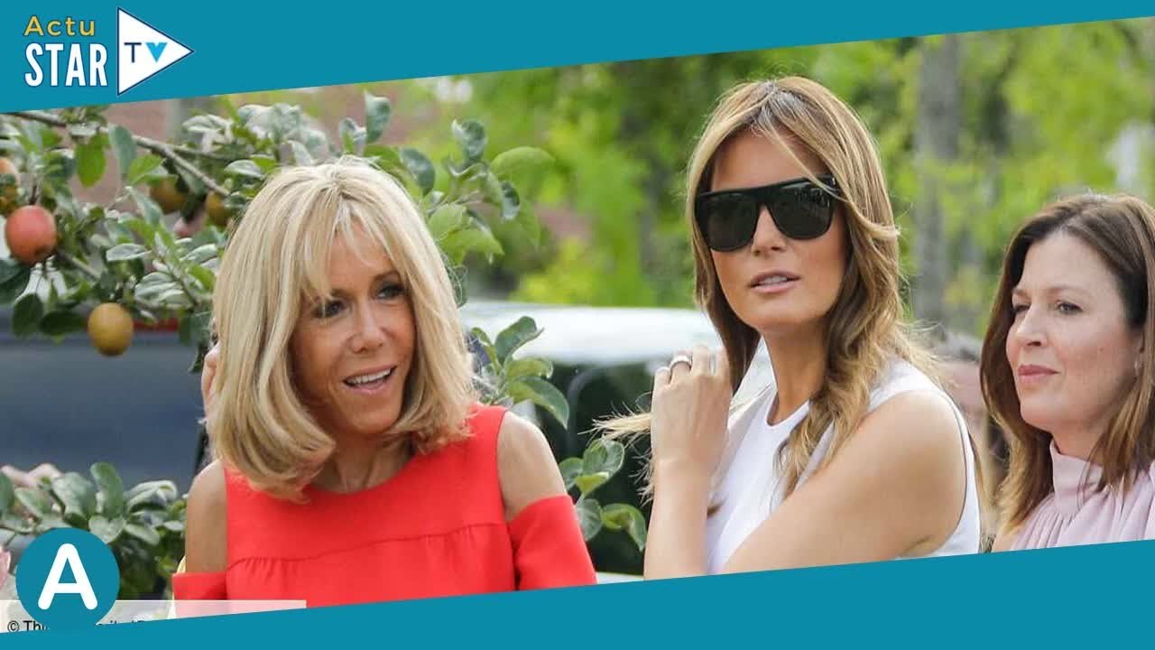 Melania Trump : ce jour où Brigitte Macron l'a « kidnappée » pour aller boire du vin