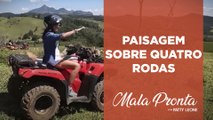 Patty Leone se aventura em um passeio de quadriciclo na Serra Capixaba | MALA PRONTA