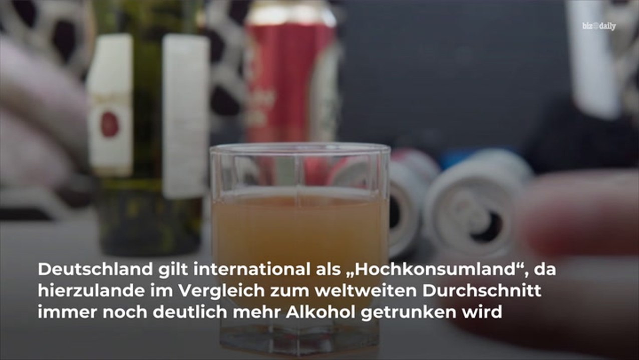 Studie zeigt: Alkoholkonsum in Deutschland bleibt hoch