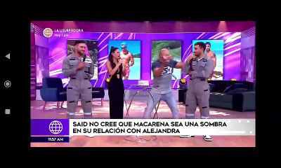 said habla  de su relación macarena velez