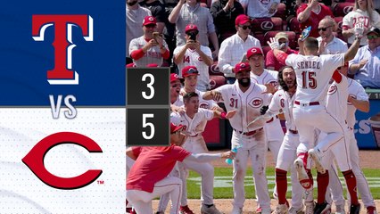 Resumen Rangers de Texas vs Rojos de Cincinnati | MLB 26-04-2023
