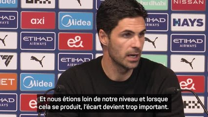 33e j. - Arteta : “La meilleure équipe a gagné le match”