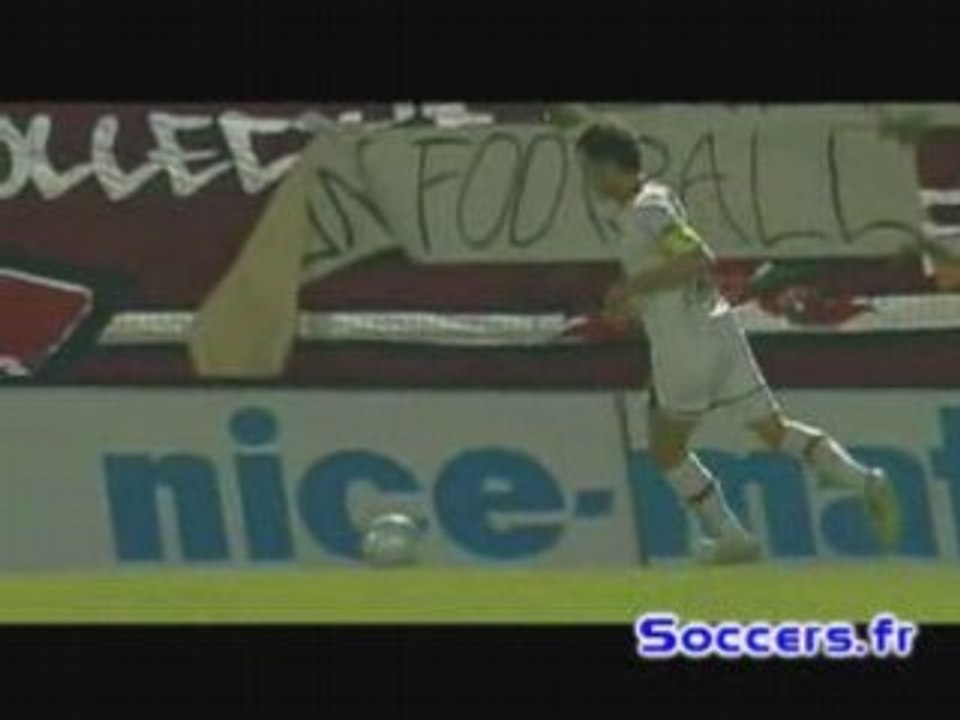 nice-lorient 30emes journee 2007/2008 saifi