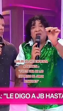 Carlos Vlchez cuadra a Dayanita por JB Jorge te dio las oportunidades