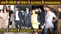 Protective Nature Of Bollywood Husbands Towards Their Wives | Ranbir, Ranveer, Vicky, Shahid, Virat