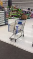 Man Smashes Jewelry Cases at Walmart