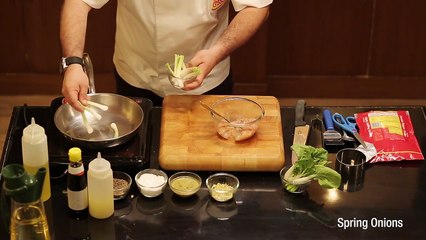 How to make Stir Fried Asparagus, Market Greens & Lemon Pepper Chicken by Chef Vicky Ratnani