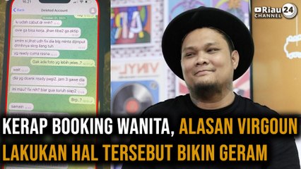 Kerap Booking Wanita, Alasan Virgoun Lakukan Hal Tersebut Bikin Geram