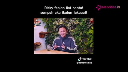 Rizky Febian Bagikan Pengalaman Bertemu Hantu Penghuni Rumah, Mengerikan!