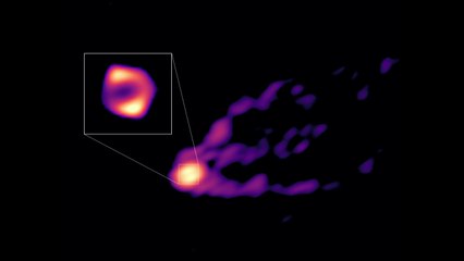 M87 은하 블랙홀서 부착 원반·제트 첫 관측 / YTN