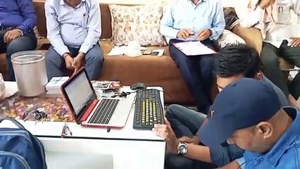 Video Story: Lokayukta team knocked on Patwari's door