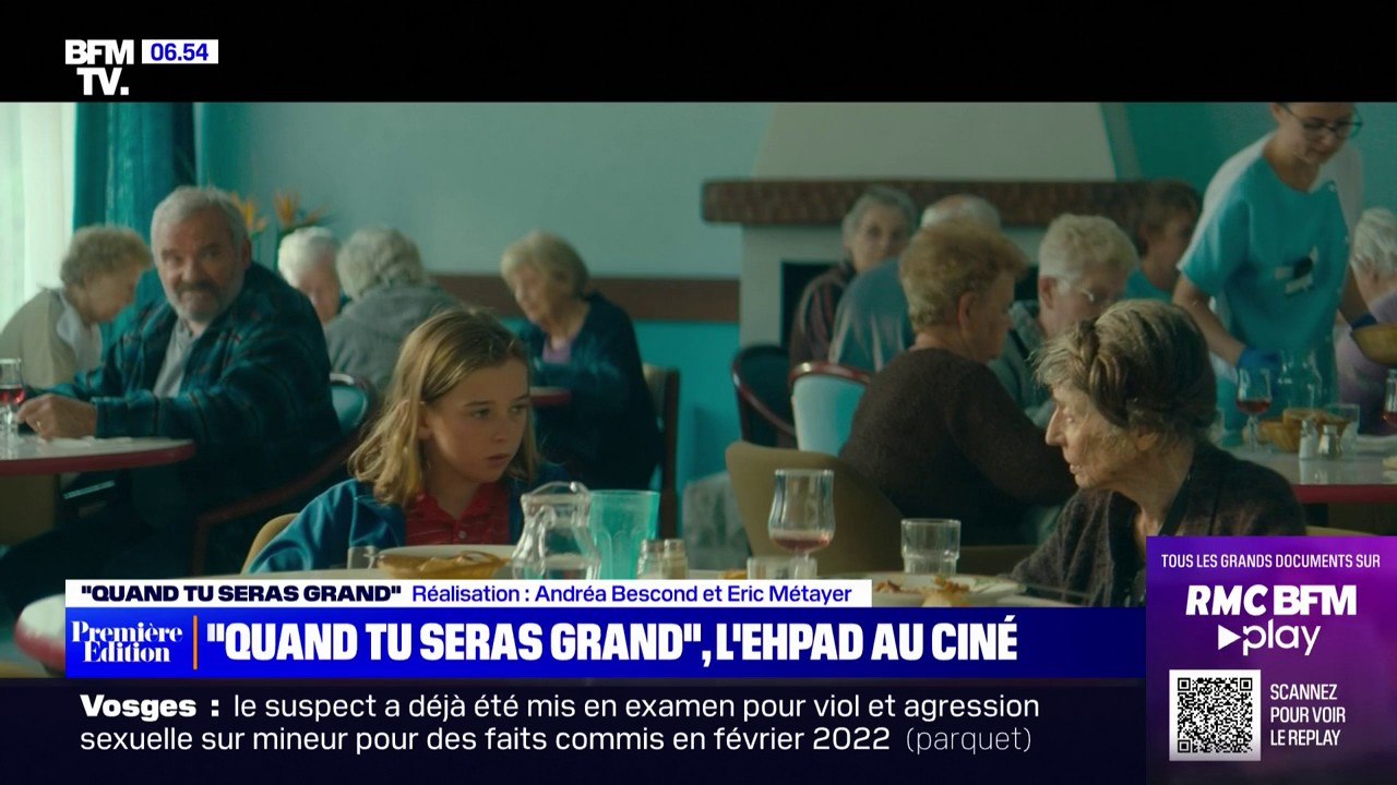 "Quand tu seras grand": quand des résidents d'Ehpad partagent leur cantine avec des enfants