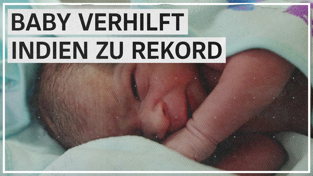 Das Baby, das Indien zum bevölkerungsreichsten Land verhalf