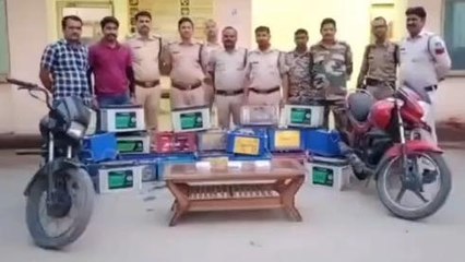 भिण्ड: पुलिस को मिली बड़ी सफलता, बैटरी चोर गिरोह को पकड़ा