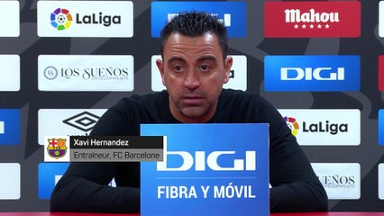 Xavi : "Pour gagner la Liga, il faut la mériter"