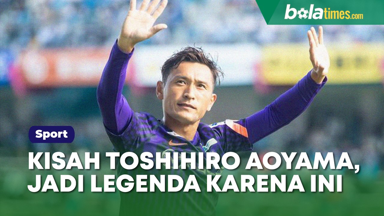 Kisah Loyalitas Toshihiro Aoyama, Pemain Legendaris yang Hanya Perkuat Satu Klub Sepanjang Kariernya