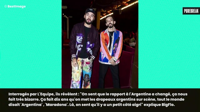 On sent qu'il y a un petit côté aigri : BigFlo et Oli balancent sur leurs propres fans, la victoire de l'Argentine contre les Bleus a laissé des traces