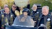 Great-gran celebrates 90th birthday by riding a Harley Davidson motorbike