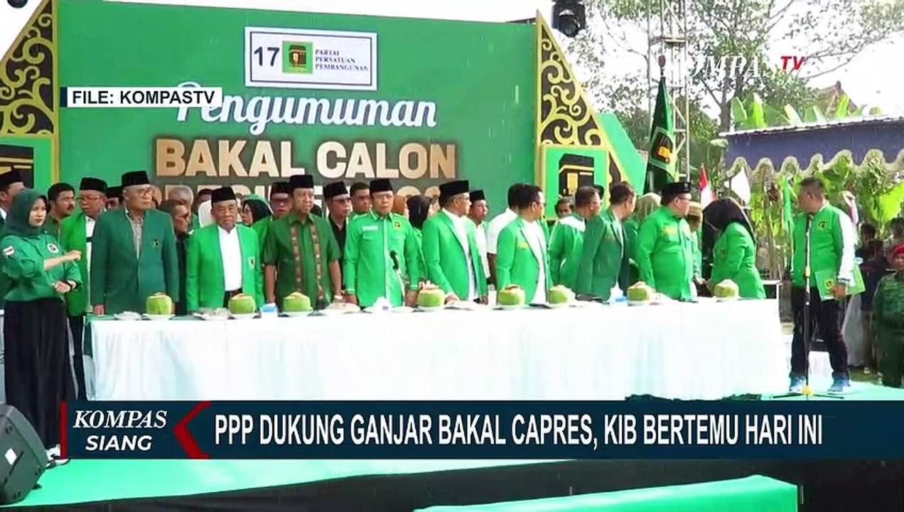 Setelah PPP Dukung Ganjar Bakal Capres, 3 Partai KIB Bertemu Hari ini, Bagaimanakah Nasib KIB?