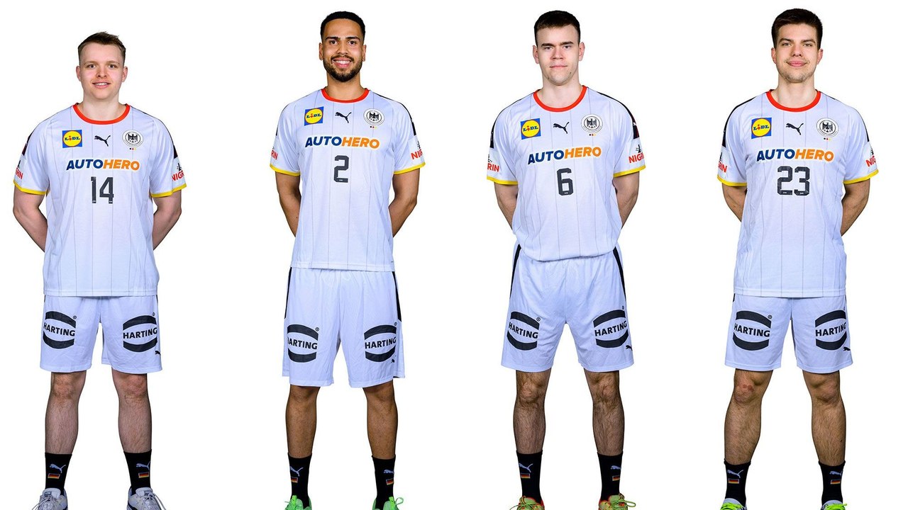 'Spannende Geschichte': Die vier Debütanten im DHB-Dress