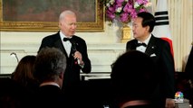 Güney Kore liderinden Biden'a serenat