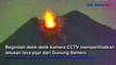 Detik-Detik Gunung Semeru Kembali Muntahkan Guguran Lava Pijar