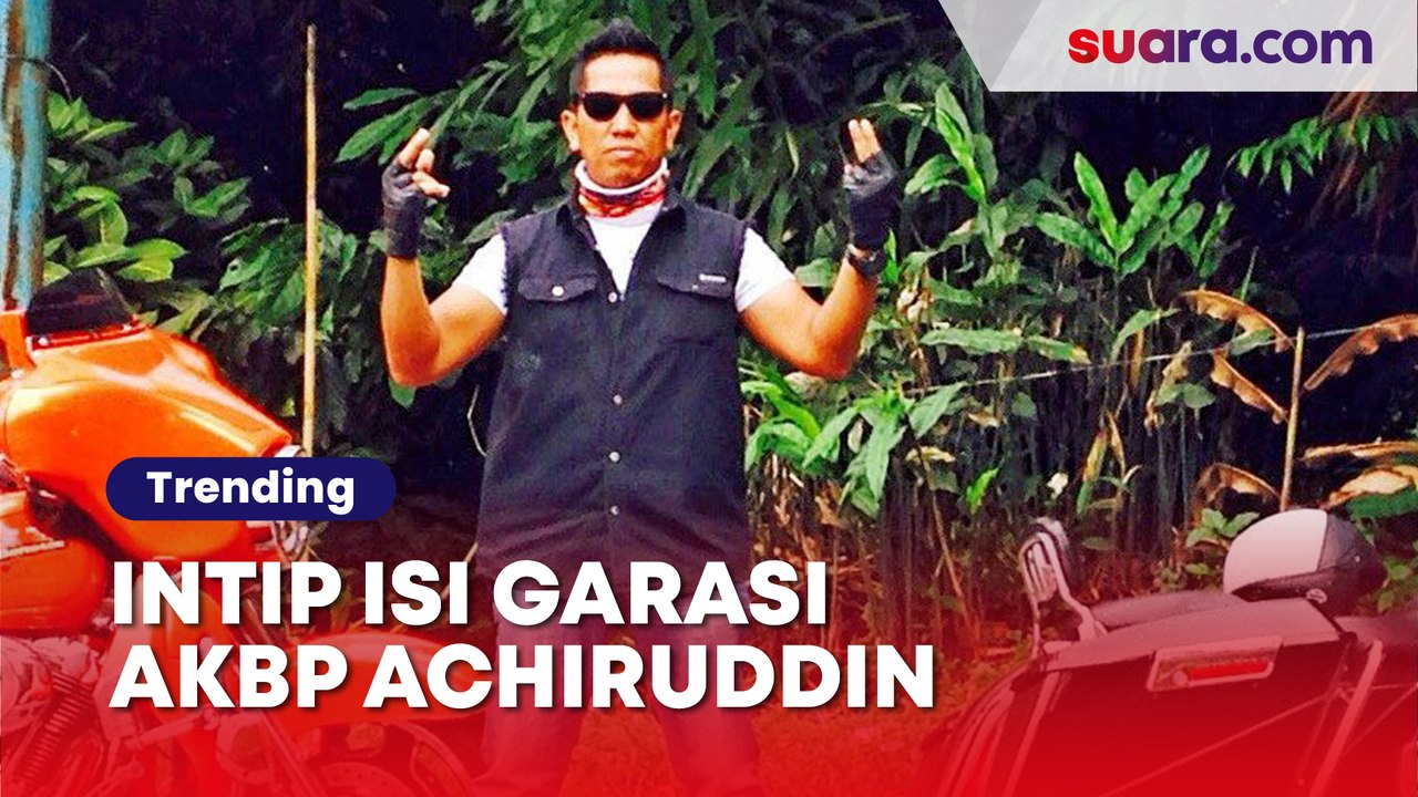 Intip Isi Garasi AKBP Achiruddin yang Anaknya Aniaya Mahasiswa, Diduga Punya Rubicon dan Harley