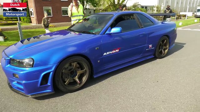 820HP 2.7L Nissan Skyline R34 GTR - Loud Accelerations!