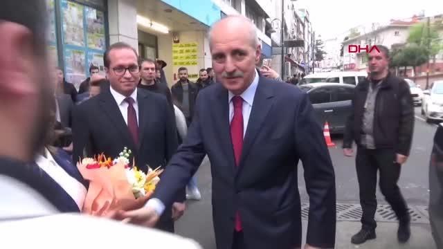 İSTANBUL-AK PARTİ GENEL BAŞKANVEKİLİ KURTULMUŞ: BU SEÇİM ASRIN SEÇİMİDİR