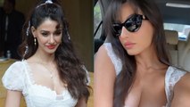 Nora Fatehi ने Disha Patani White Mini Dress किया Copy, कौन लगा ज्यादा Hot... | Boldsky