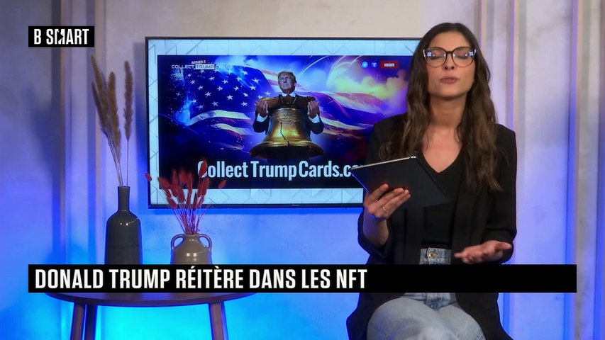 Donald Trump réitère dans les NFT