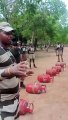 Watch This Brave Army Officer Lift an LPG Tank with His Teeth - Incredible Feat of Strength at 51 Years Old!