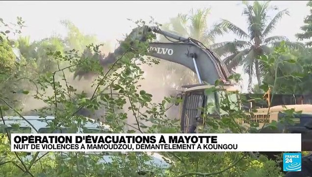 Mayotte : poursuite des opérations de sécurisation, violences urbaines dans la nuit