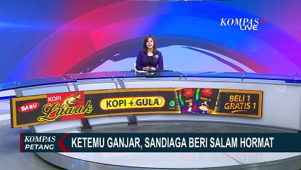 Momen Menarik, Sandiaga Beri Salam Hormat ke Ganjar Pranowo