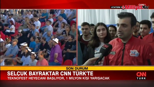 TEKNOFEST'e 1 milyon başvuru! Selçuk Bayraktar: Bu dünya tarihinde görülmüş şey değil
