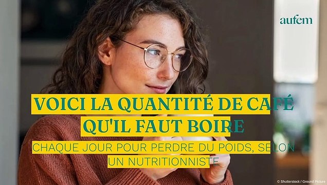 Voici la quantité de café qu’il faut boire chaque jour pour perdre du poids, selon un nutritionniste
