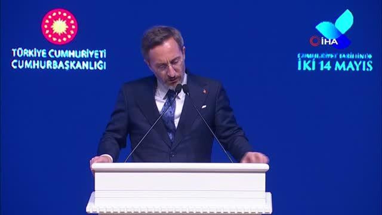 Cumhurbaşkanlığı İletişim Başkanı Altun: "Türkiye'nin geldiği bu hayal edilemez başarıları kabul etmek istemiyorlar"