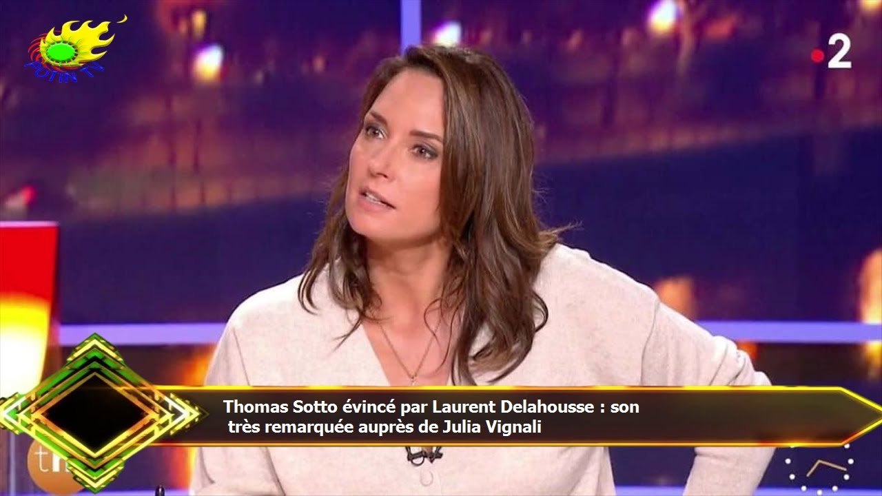 Thomas Sotto évincé par Laurent Delahousse : son  très remarquée auprès de Julia Vignali