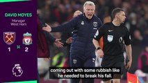 Moyes slams 'disrespectful' VAR