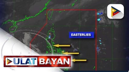 Southern Luzon, Visayas at Mindanao, apektado ng easterlies