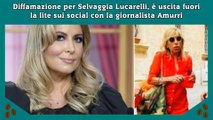 Diffamazione per Selvaggia Lucarelli, è uscita fuori la lite sui social con la giornalista Amurri